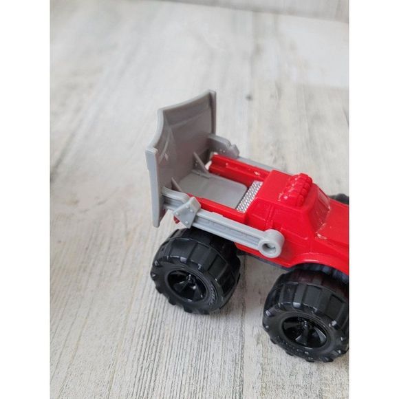 McDonald's Tonka Hasbro 2011 red pickup monster truck toy figure - Picture 4 of 6